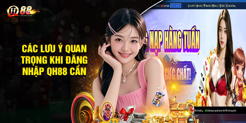 Các lưu ý quan trọng khi đăng nhập QH88 cần nắm