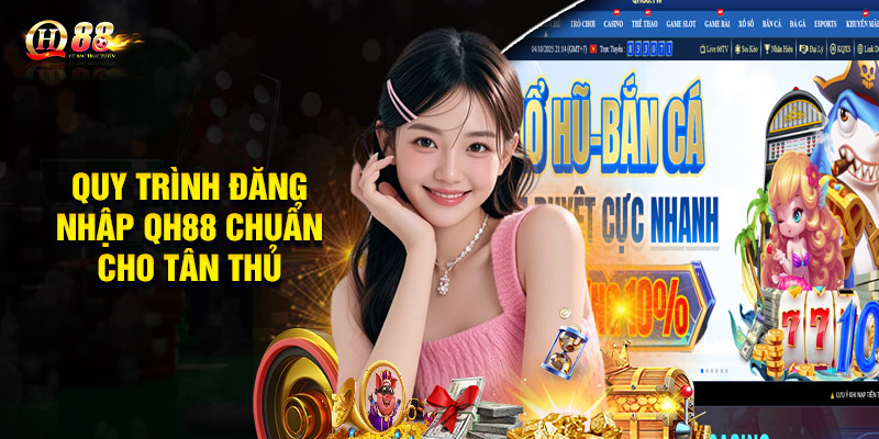 Quy trình Đăng nhập QH88 chuẩn cho tân thủ