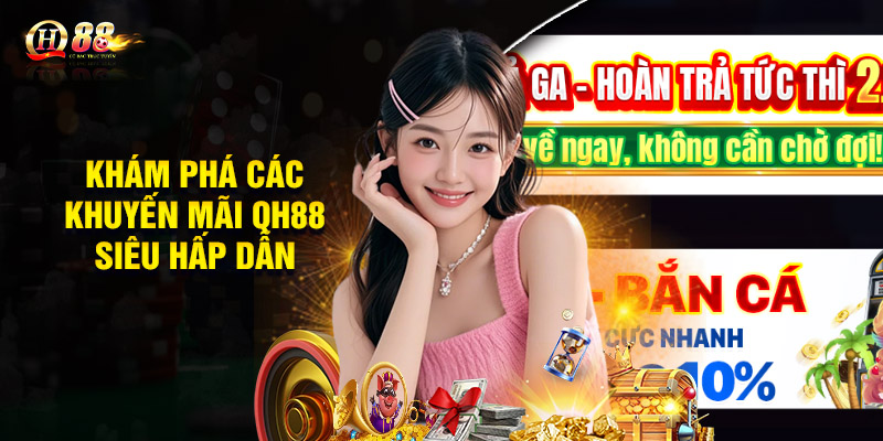 Khám phá các khuyến mãi QH88 siêu hấp dẫn